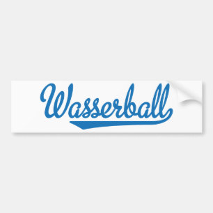 Wasserball Autoaufkleber