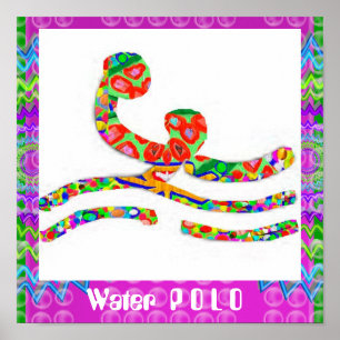 Wasserball - Hobby, Bewegung, Sport Poster