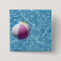 Wasserball im Swimmingpool
