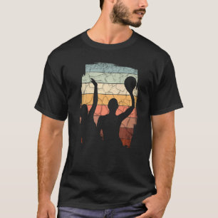 Wasserball spielender Wasserballspieler T-Shirt