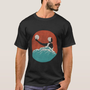 Wasserball Vintage-Wasserballspieler-Geschenk T-Shirt