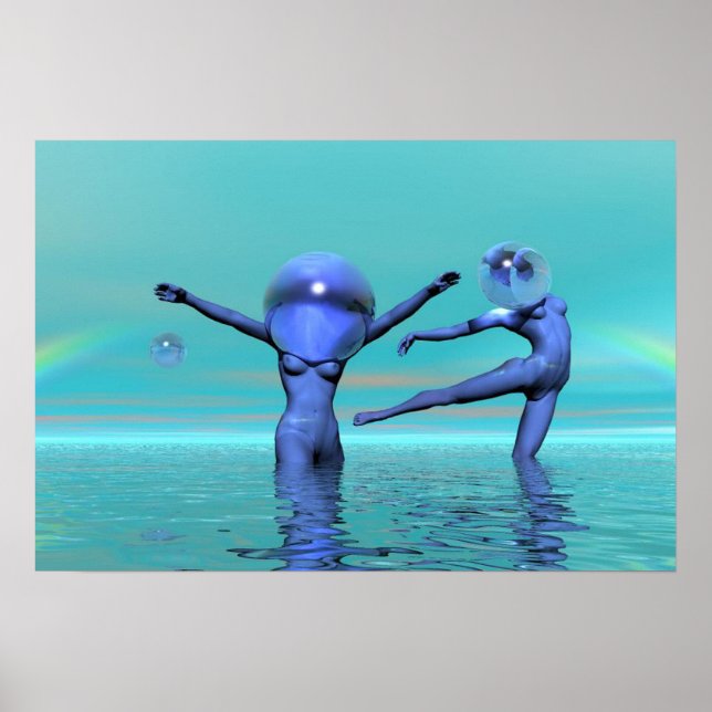 Wasserballett Poster (Vorne)