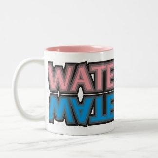 Wasserballrosa Zweifarbige Tasse