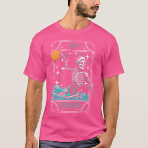Wasserballspieler Wasserball Sport Skelett Tarot C T-Shirt