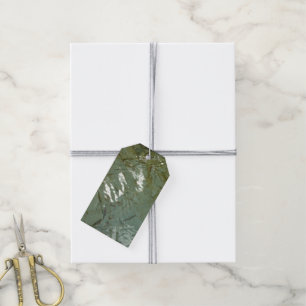 Wasserbedecktes Foto Geschenkanhänger