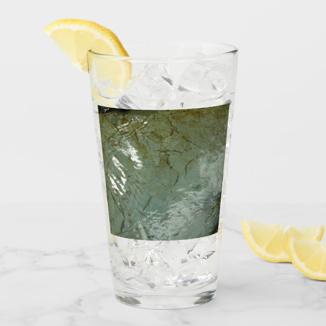 Wasserbedecktes Foto Glas (Vorderseite Ice)