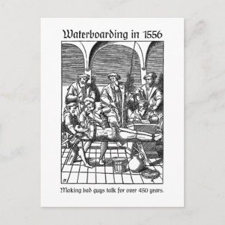 Wasserbeförderung 1556 postkarte
