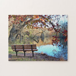 Wasserbild mit Bench