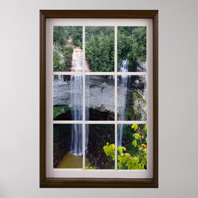 Wasserbild Poster (Vorne)