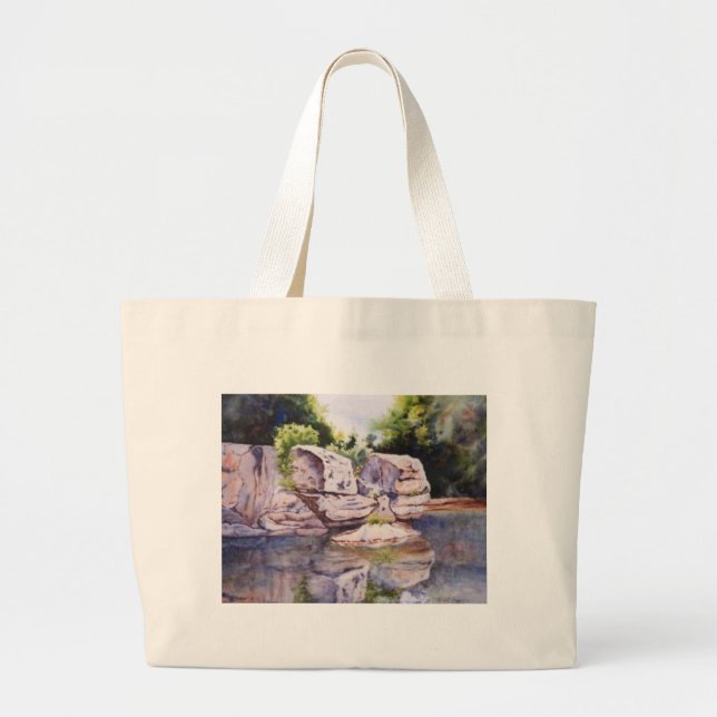 Wasserbilder Tote Tasche (Vorne)