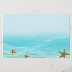 Wasserblasen Briefpapier
