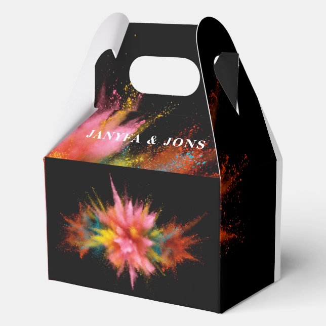 Wasserblume Geschenkschachtel (Vorderseite)