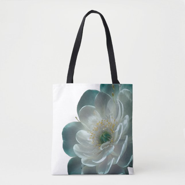 Wasserblumen mit überlappenden Blütenblättern und  Tasche (Vorderseite)