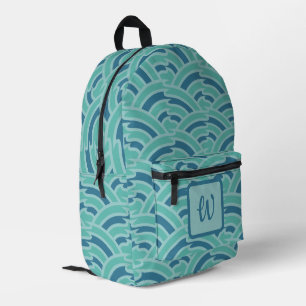 Wasserbögen Bedruckter Rucksack