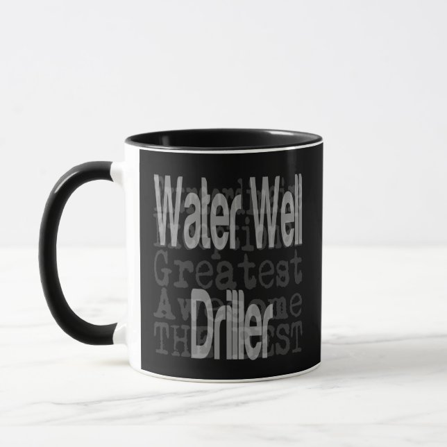 Wasserbohrer Tasse (Links)