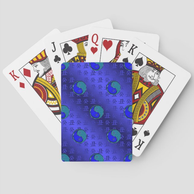 Wasserbüffel Spielkarten (Rückseite)