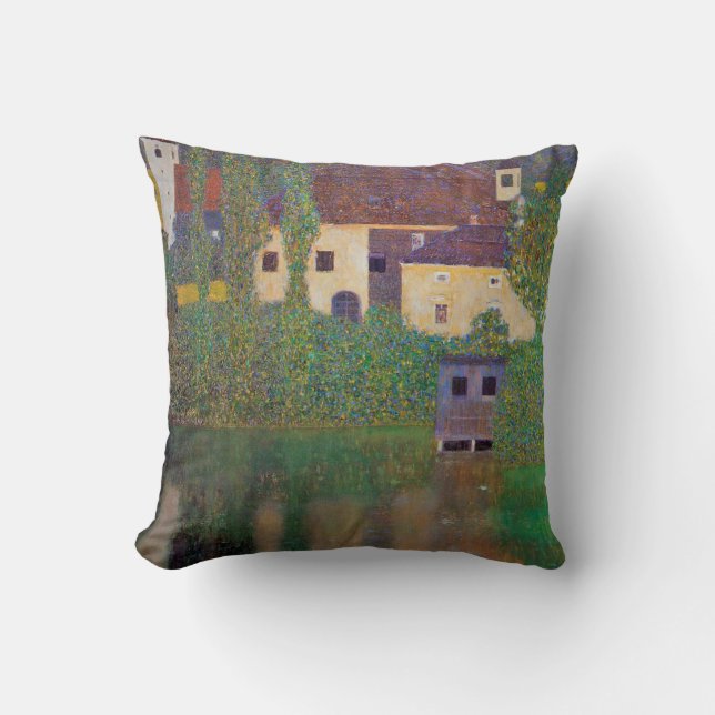 Wasserburg, Gustav Klimt Kissen (Vorderseite)