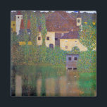 Wasserburg, Gustav Klimt Magnet<br><div class="desc">Gustav Klimt (14. Juli 1862 - 6. Februar 1918) war ein österreichischer symbolischer Maler und einer der prominentesten Mitglieder der Wiener Sezessionsbewegung. Klimt ist bekannt für seine Gemälde, Wandgemälde, Skizzen und andere Kunstobjekte. Neben seinen figurativen Werken, die Allegorien und Portraits enthalten, malte er Landschaften. Unter den Künstlern der Wiener Sezession...</div>