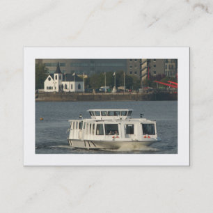 Wasserbus, Cardiff Bay (grenzt) Visitenkarte