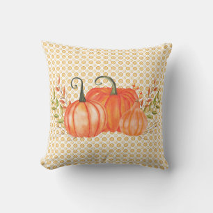 Wassercolor Pumpkin Trio Kissen