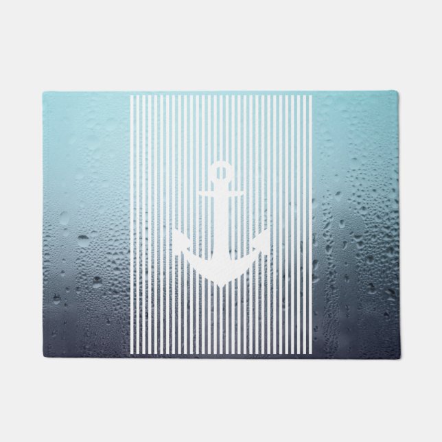 Wasserdampf-Anker Fußmatte (Vorderseite)