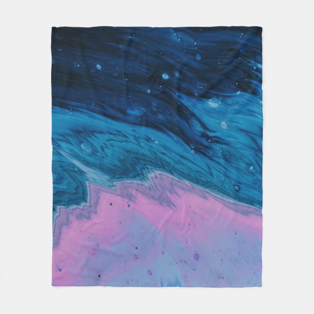 Wasserdarstellung Fleecedecke (Vorderseite)