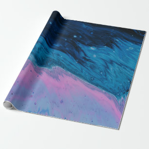 Wasserdarstellung Geschenkpapier