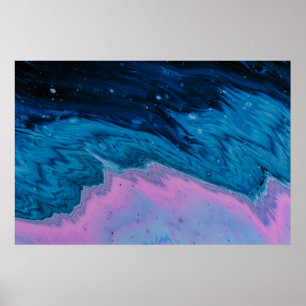 Wasserdarstellung Poster