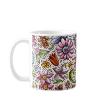 Wasserdichte Blume: blühende Tasse Schönheit
