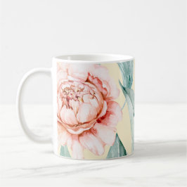 Wasserdichte Blume: Eine Tasse, die blüht Kaffeetasse