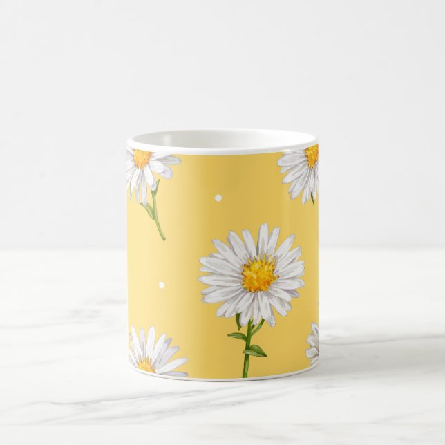 Wasserdichte Blume: Eine Tasse, die in Blühen Blei Kaffeetasse (Mittel)