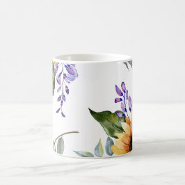 Wasserdichte Blume: Eine Tasse, die sich wie der F Kaffeetasse