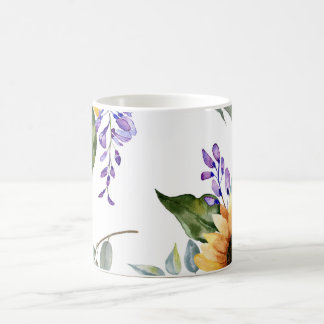 Wasserdichte Blume: Eine Tasse, die sich wie der F Kaffeetasse