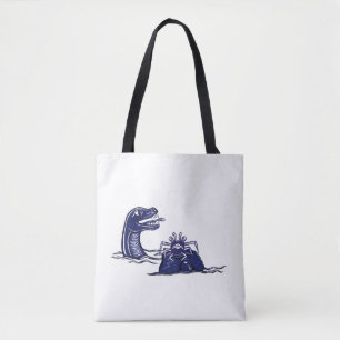 Wasserdrache und Monsterkrabbe Tasche