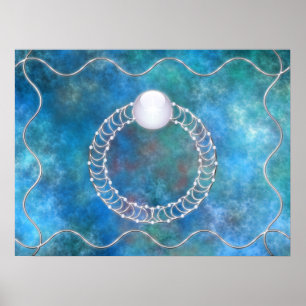 Wasserdruckring Poster