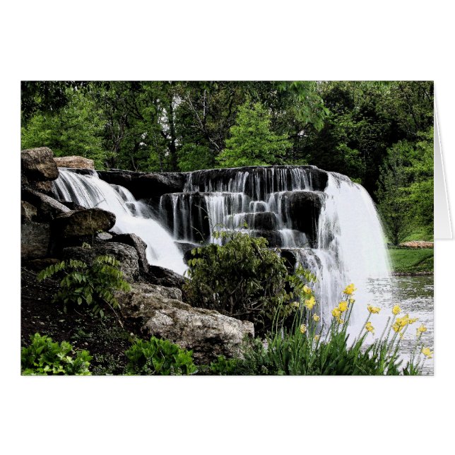 Wasserfall (Vorderseite (Horizontal))