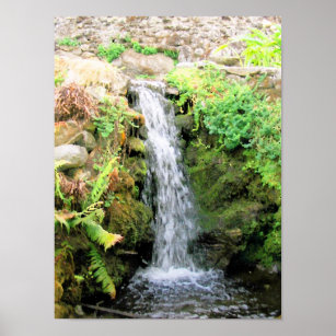 Wasserfall 6 Venezuela Dschungel Landschaft Kunst, Poster