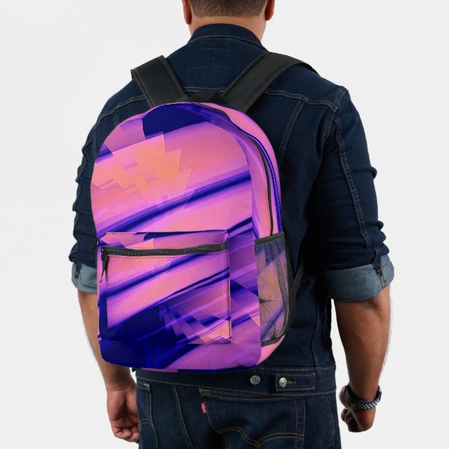 WASSERFALL ABSTRAKT BEDRUCKTER RUCKSACK (Insitu (Modell))