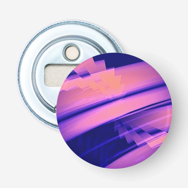 WASSERFALL ABSTRAKT FLASCHENÖFFNER (Vorderseite)