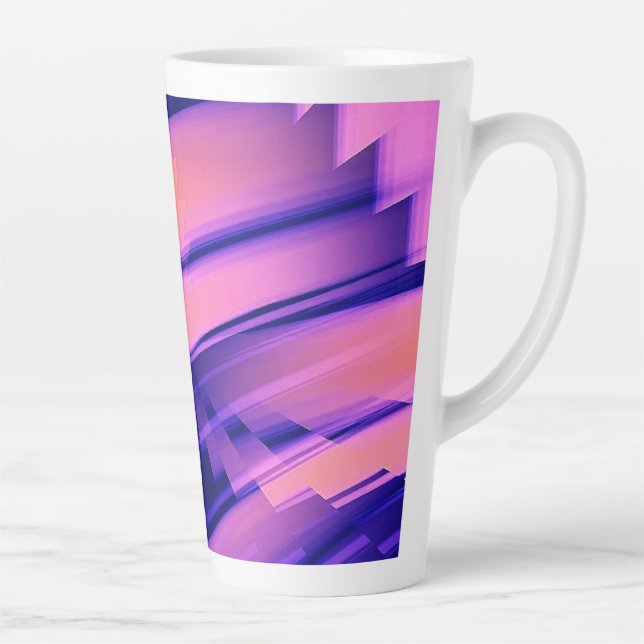 WASSERFALL ABSTRAKT MILCHTASSE (Rechts)