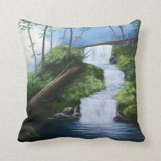 Wasserfall-Akzent-Kissen Kissen