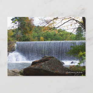 Wasserfall am Banner Elk, North Carolina Postkarte