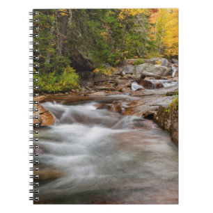 Wasserfall am Jefferson Brook, New Hampshire Notizblock