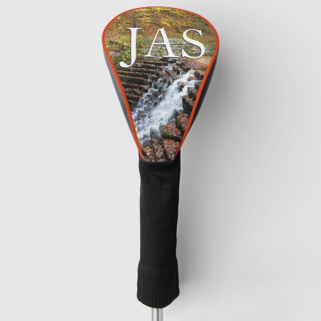 Wasserfall am Laurel Hill Staat Park II Golf Headcover (Vorderseite)