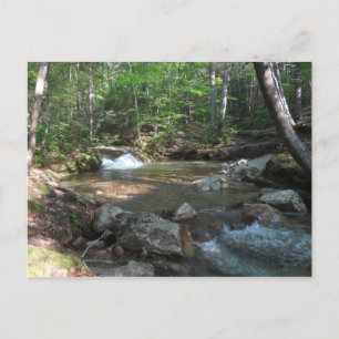 Wasserfall am Pemigewasset River I Postkarte