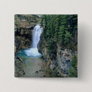 Wasserfall an Falls Creek in Lewis and Clark Button