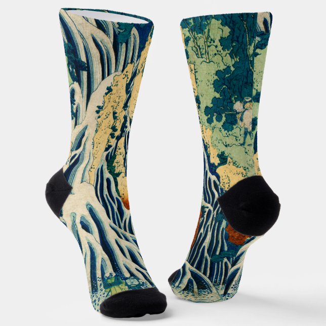 WASSERFALL-ART-SOCKS SOCKEN (Gewinkelt)