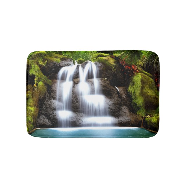 Wasserfall Badematte (Vorderseite)