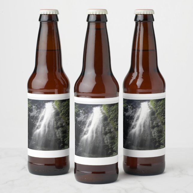 Wasserfall Bierflaschen Etiketten (Flaschen)