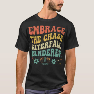 Wasserfall Chaser Funny Fossilienmuseum Monte Brè T-Shirt
